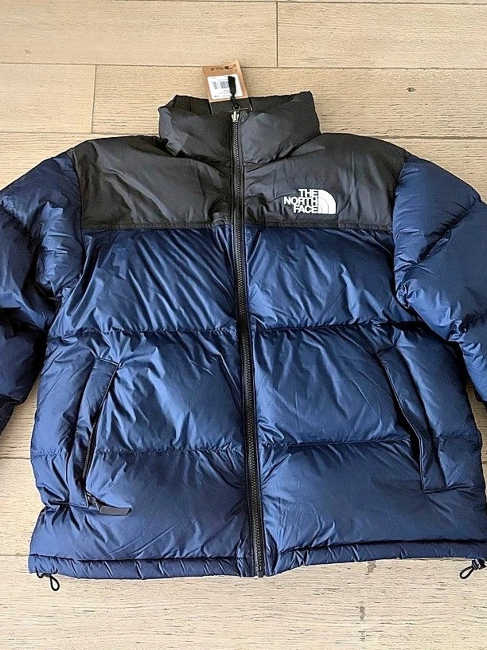 The North Face 1996 Retro Nuptse Jacket Puffer Jacket Blue & Black Large